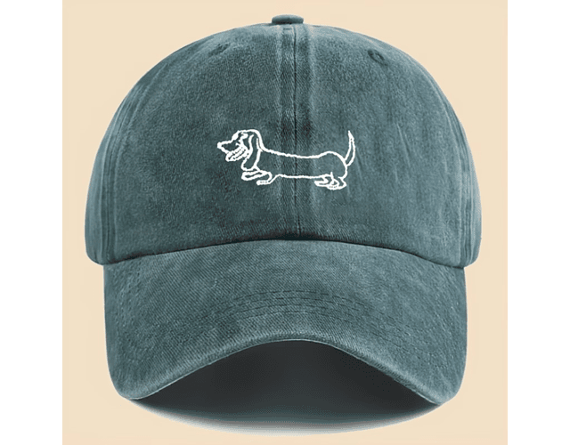 Gorro Jockey dachshund variedad colores