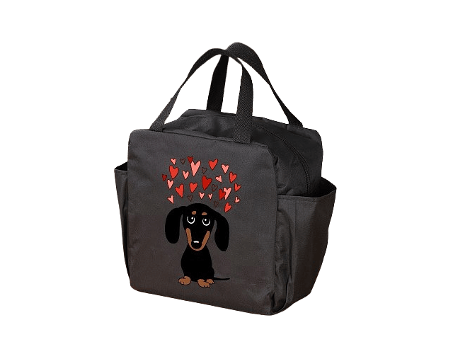 Loncheras Dachshund térmica perro salchicha para almuerzo