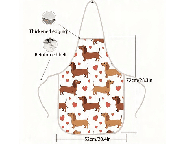 Delantal de cocina Salchis ♥