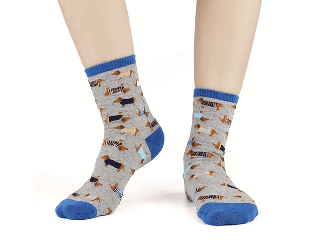 Calcetines salchis de colores