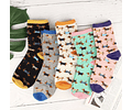 Calcetines salchis de colores