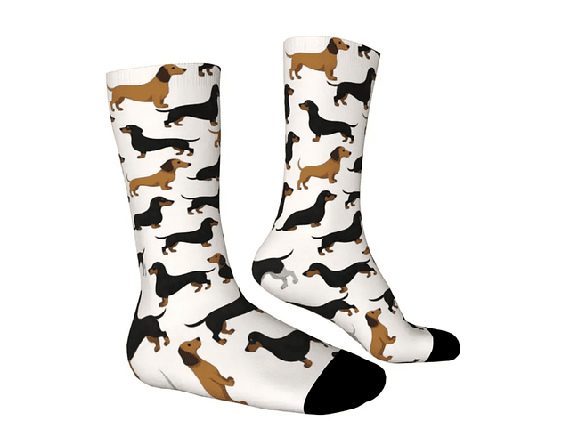 Calcetines perro salchicha unisex