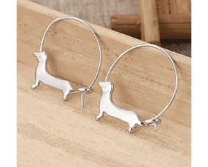 Aros perro salchicha argollas