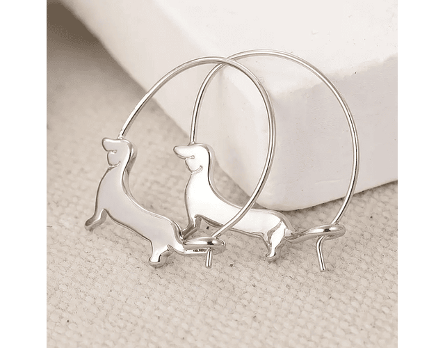 Aros perro salchicha argollas