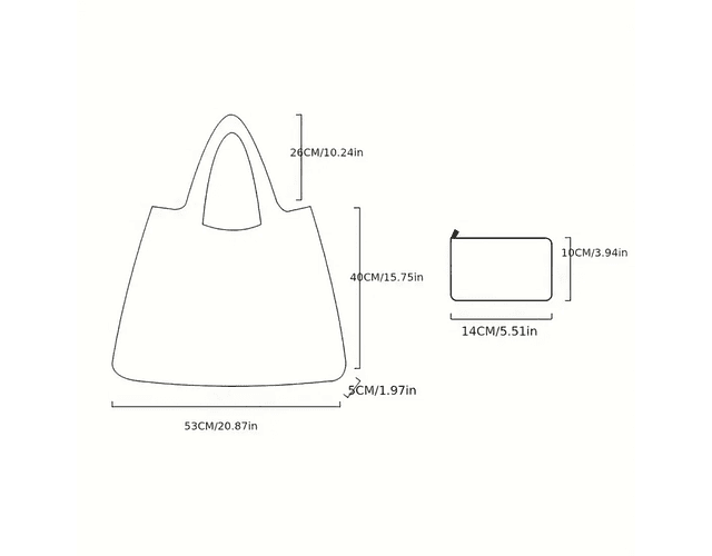 Bolsita de compras / multiusos 