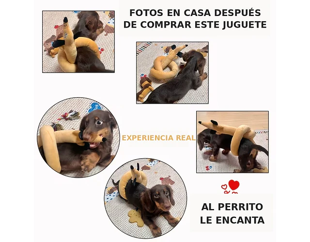 jueguete peluche perro salchicha