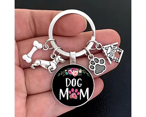 Tierno llavero perritos salchicha Dog mom