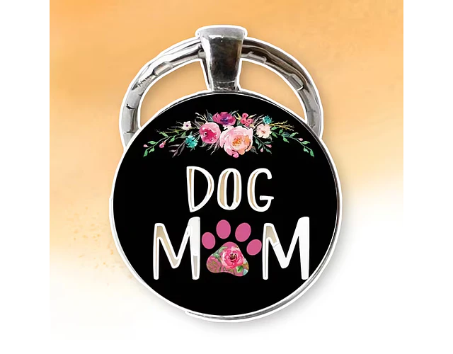 Tierno llavero perritos salchicha Dog mom