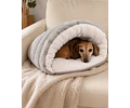 Salchiglú Lino – Cama Cueva para Dachshund