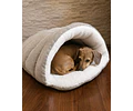 Salchiglú Lino – Cama Cueva para Dachshund