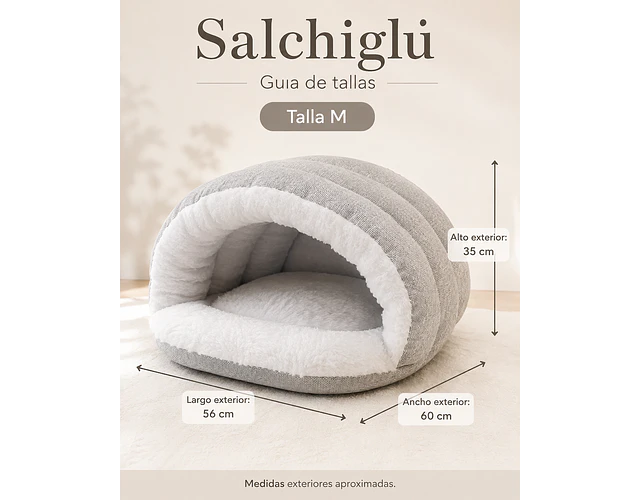Salchiglú Lino – Cama Cueva para Dachshund