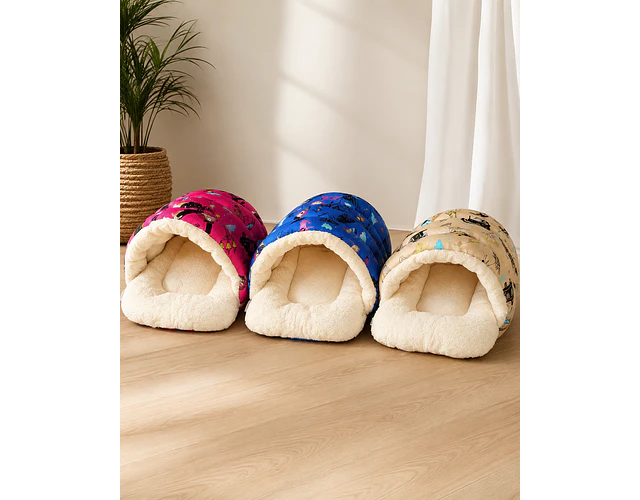Salchiglú Tela Salchi – Cama Cueva para Dachshund