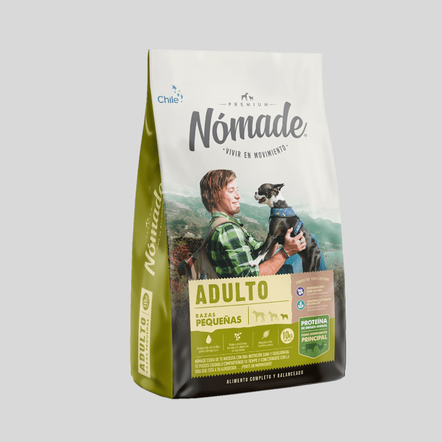 NOMADE ADULTO SMALL 10 KILOS 1
