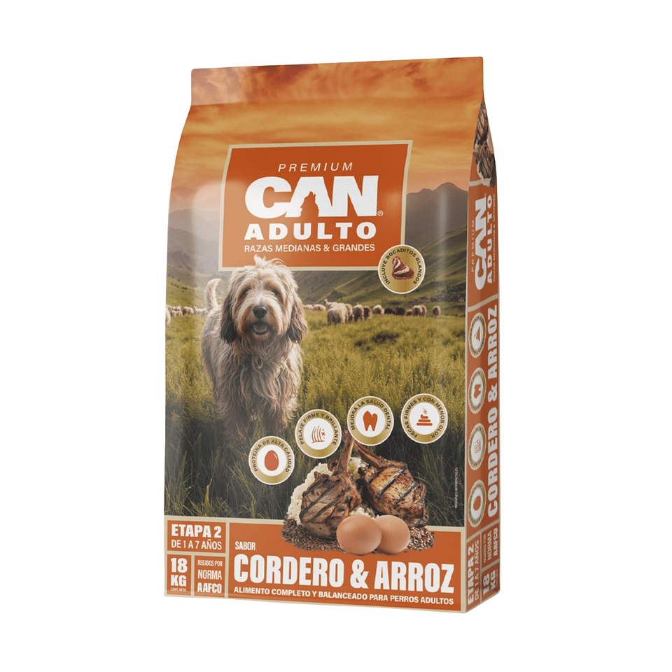 Can Adulto Cordero 18 kg 1