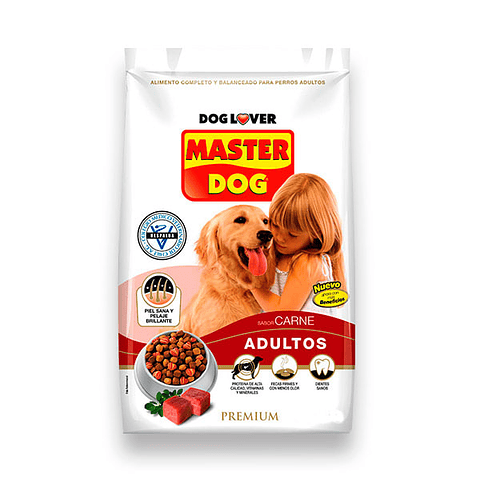 Master Dog Adulto 18kg Carne