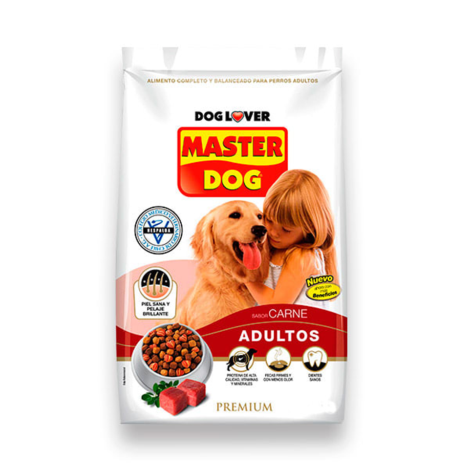 Master Dog Adulto 18kg Carne 2