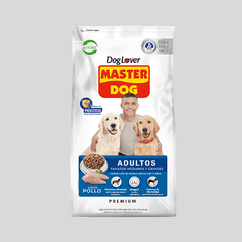 Master Dog Adulto 18kg Pollo