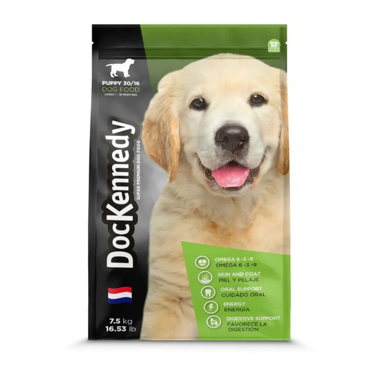 DOC KENNEDY PUPPY 30/16 7,5KG 1