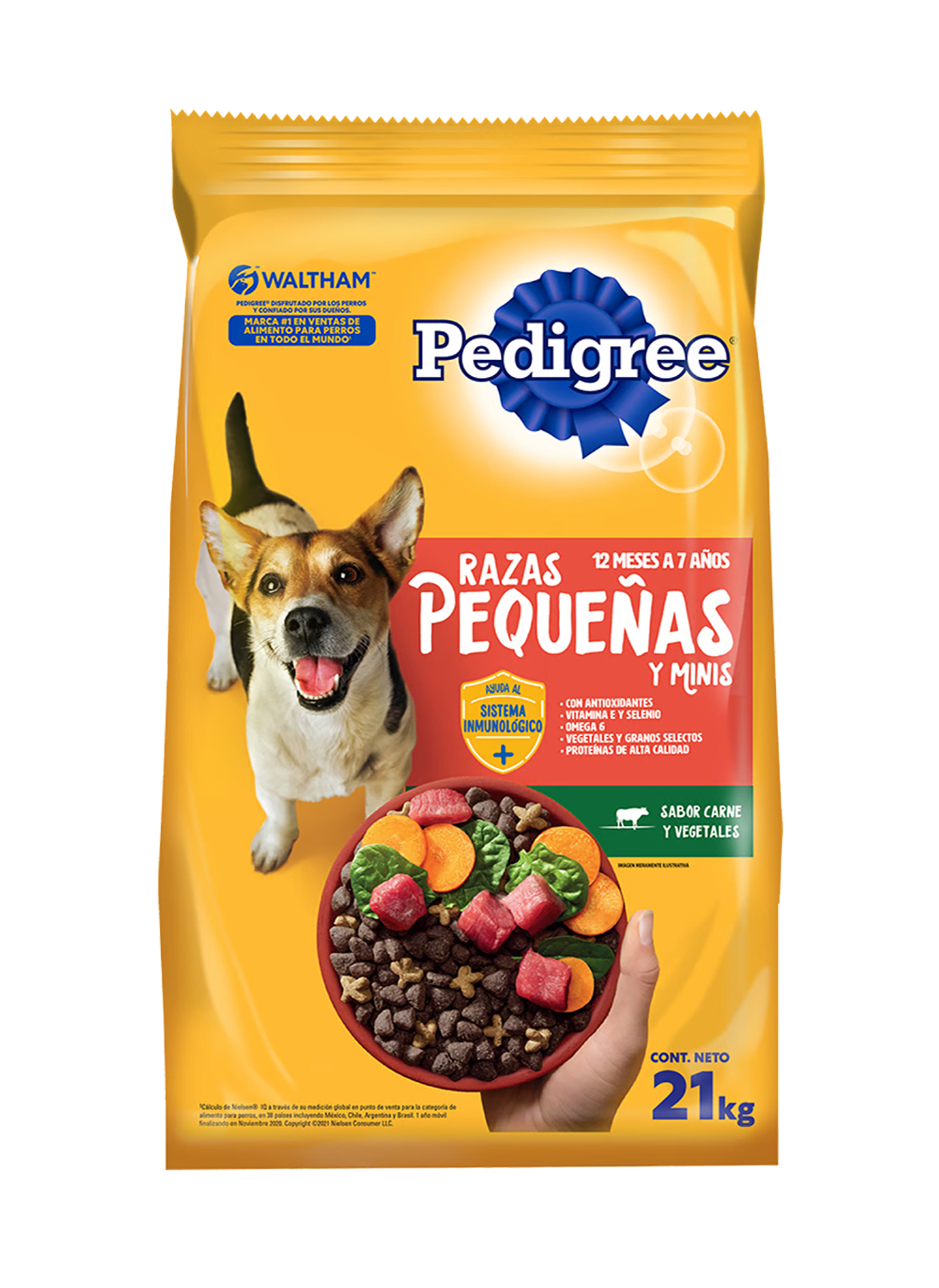 PEDIGREE ADULTO RAZAS PEQUEÑAS 21 kg 1