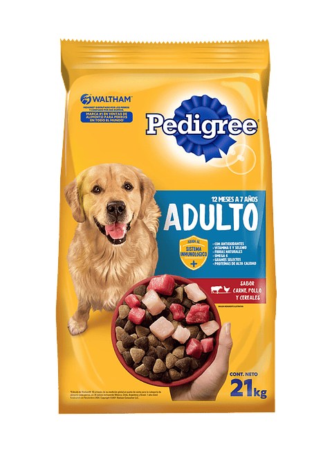 PEDIGREE ADULTO 21 kg