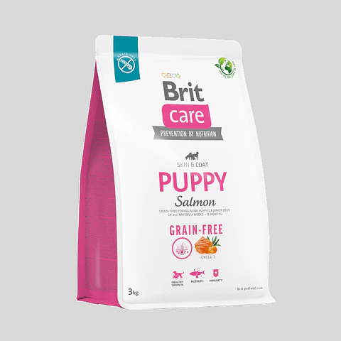 Brit care puppy salmon 3k