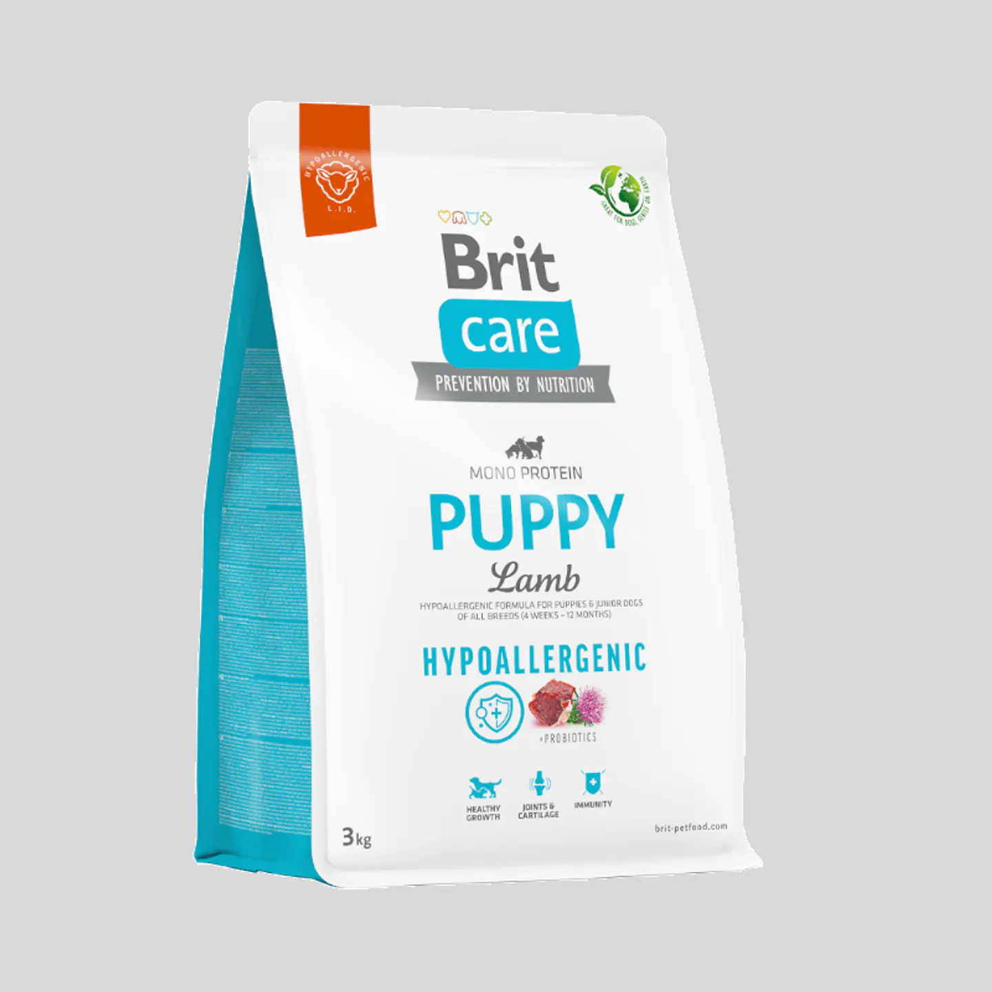 BRIT CARE PUPPY CORDERO 3K 1