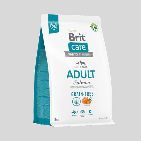 BRIT CARE ADULTO SALMÓN 3K