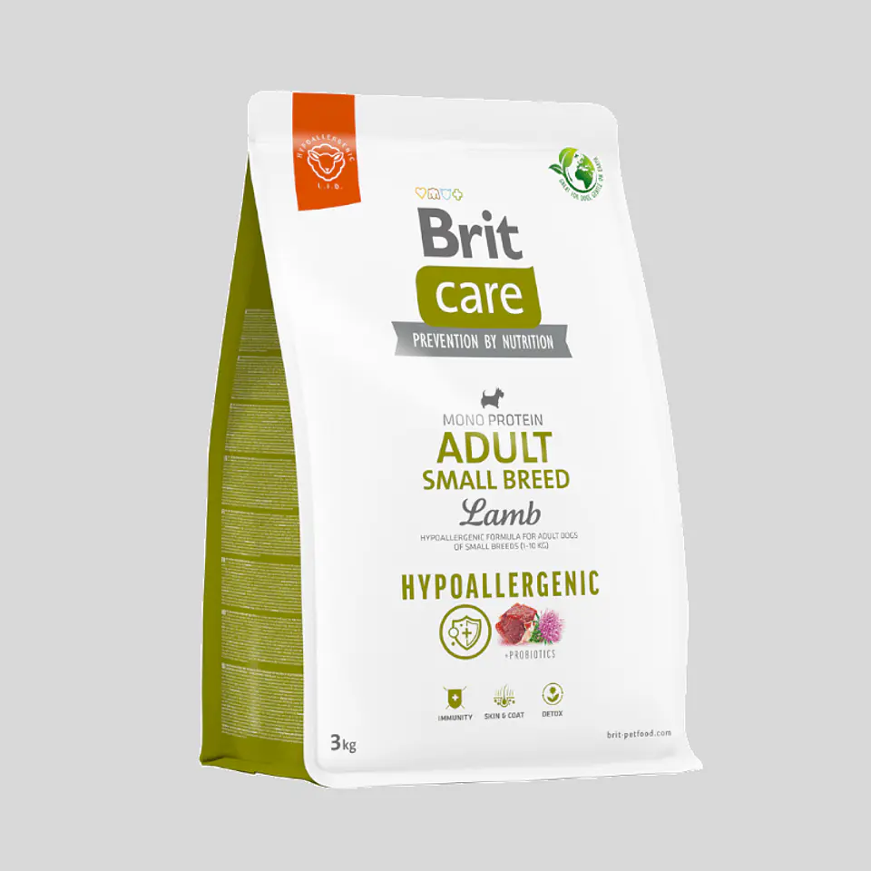 BRIT CARE ADULTO RAZAS PEQUEÑAS CORDERO 3K 1