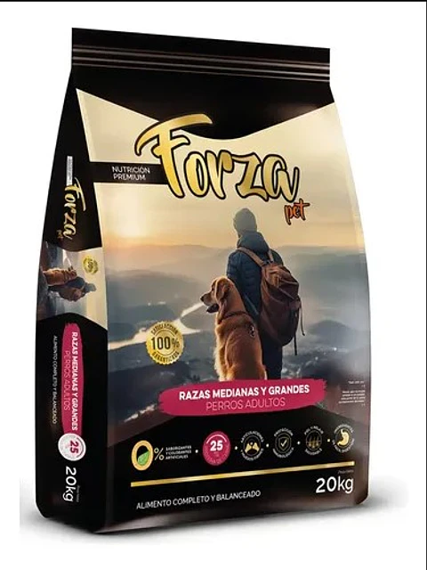 Forza Pet perro adulto 20 kg