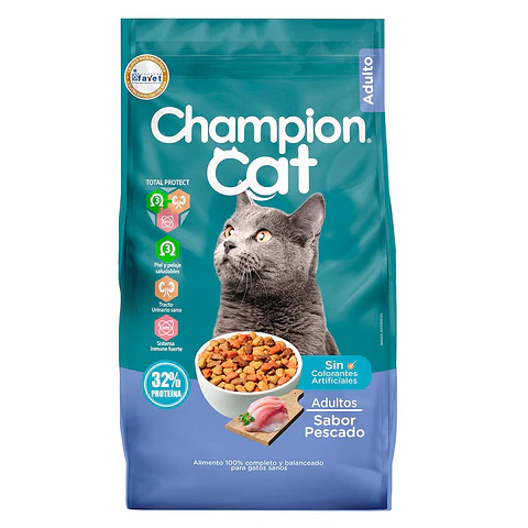 CHAMPION CAT Adulto 20 kg Pescado