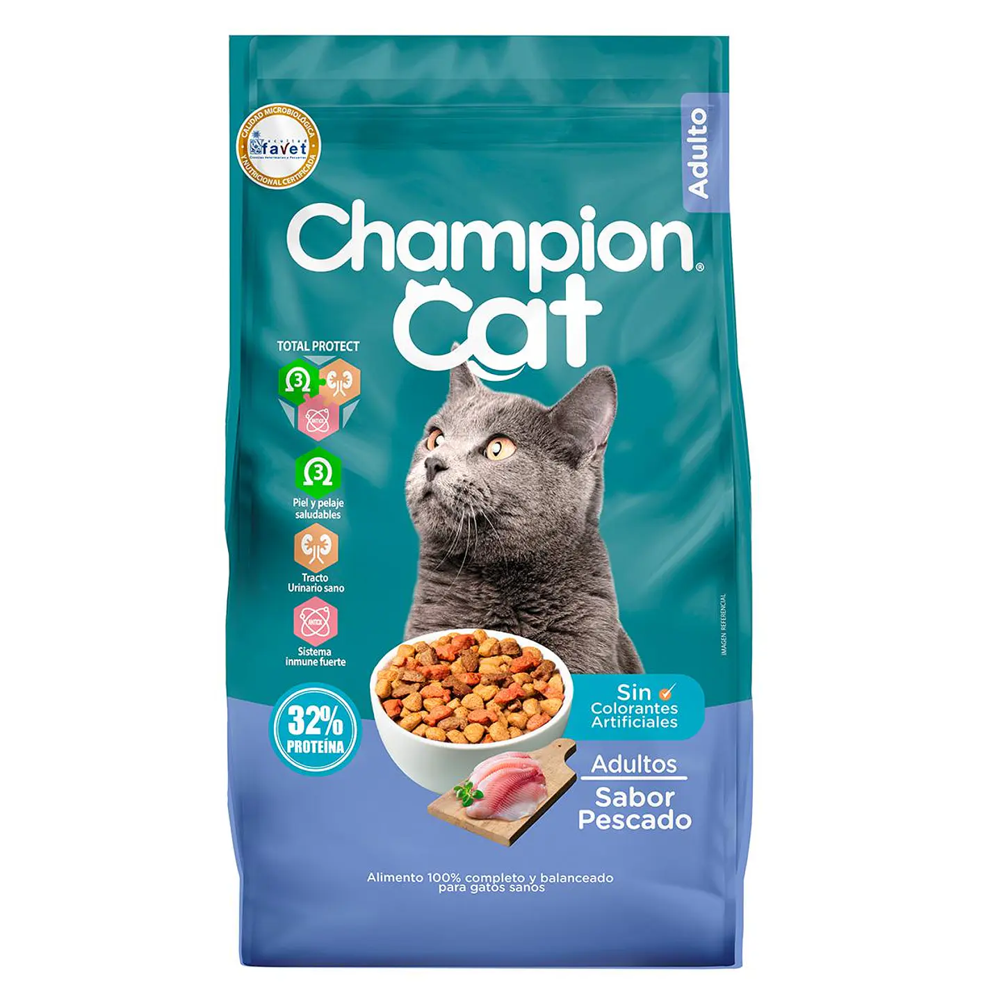 CHAMPION CAT Adulto 20 kg Pescado 1
