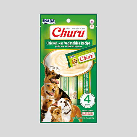 CHURU Dog Pollo Vegetales (615) 56g