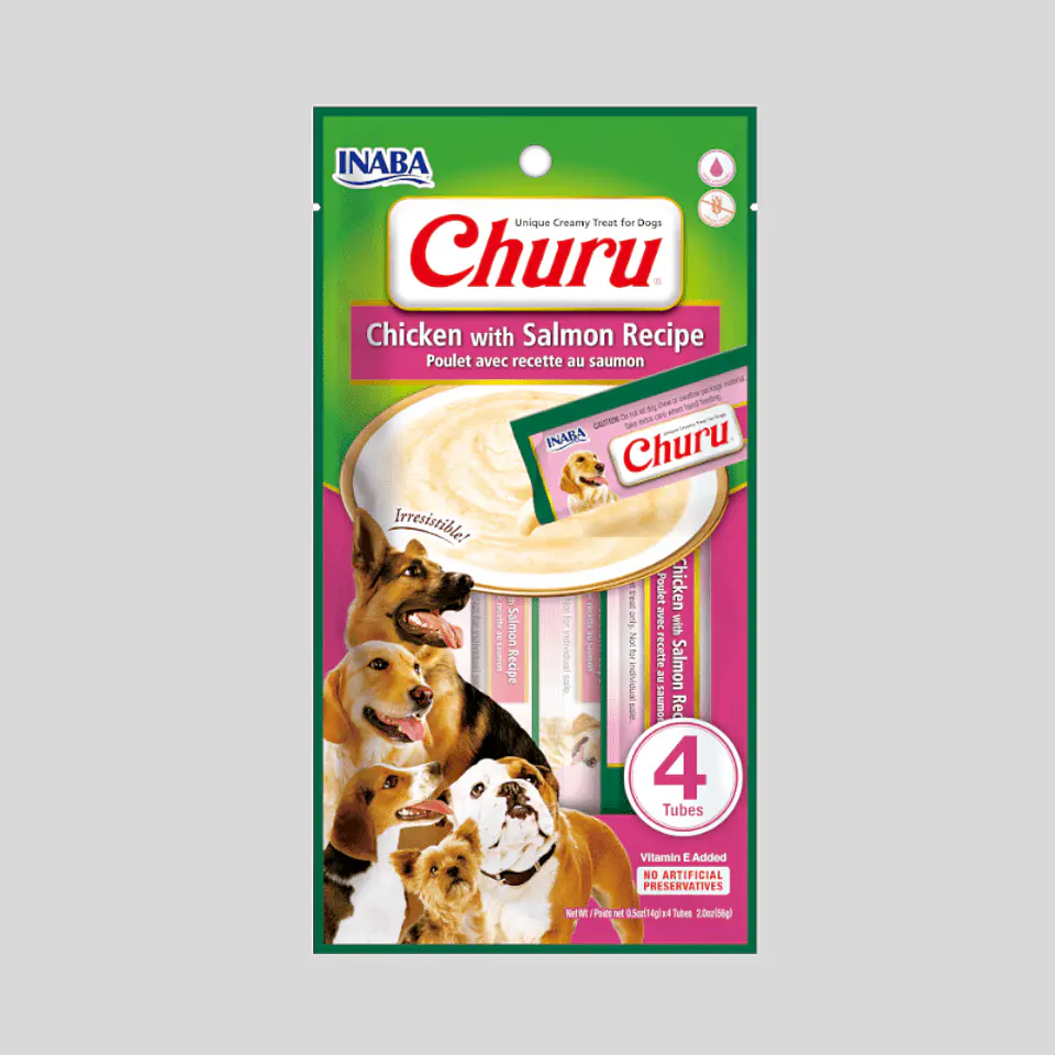 CHURU Dog Pollo Salmon (613) 56g 1