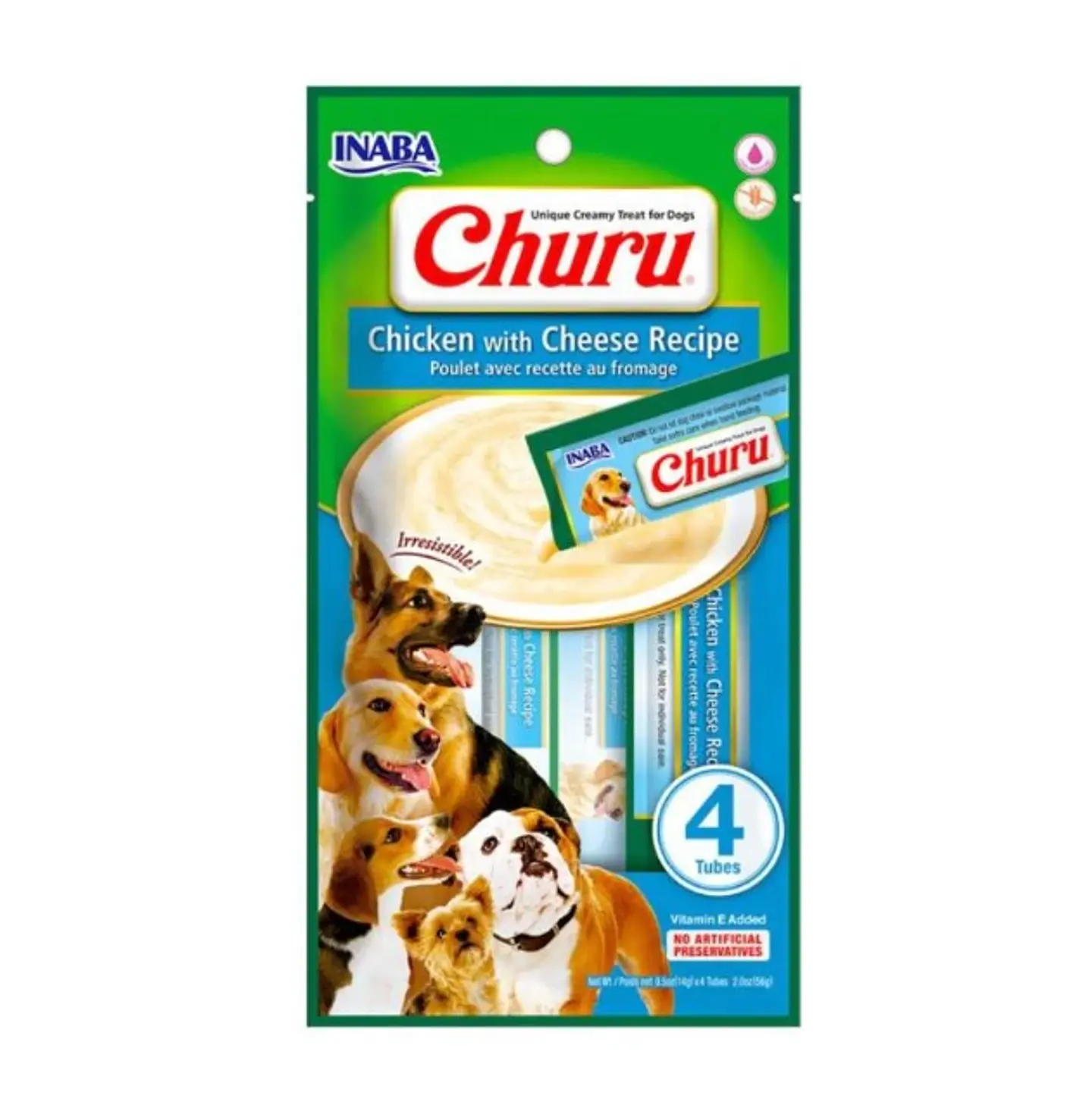 CHURU Cat Pollo y queso (614) 56g 1