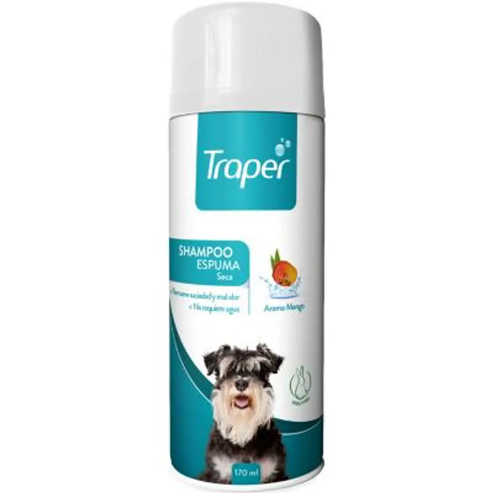 SHAMPOO ESPUMA SECA PERRO 170ML 1