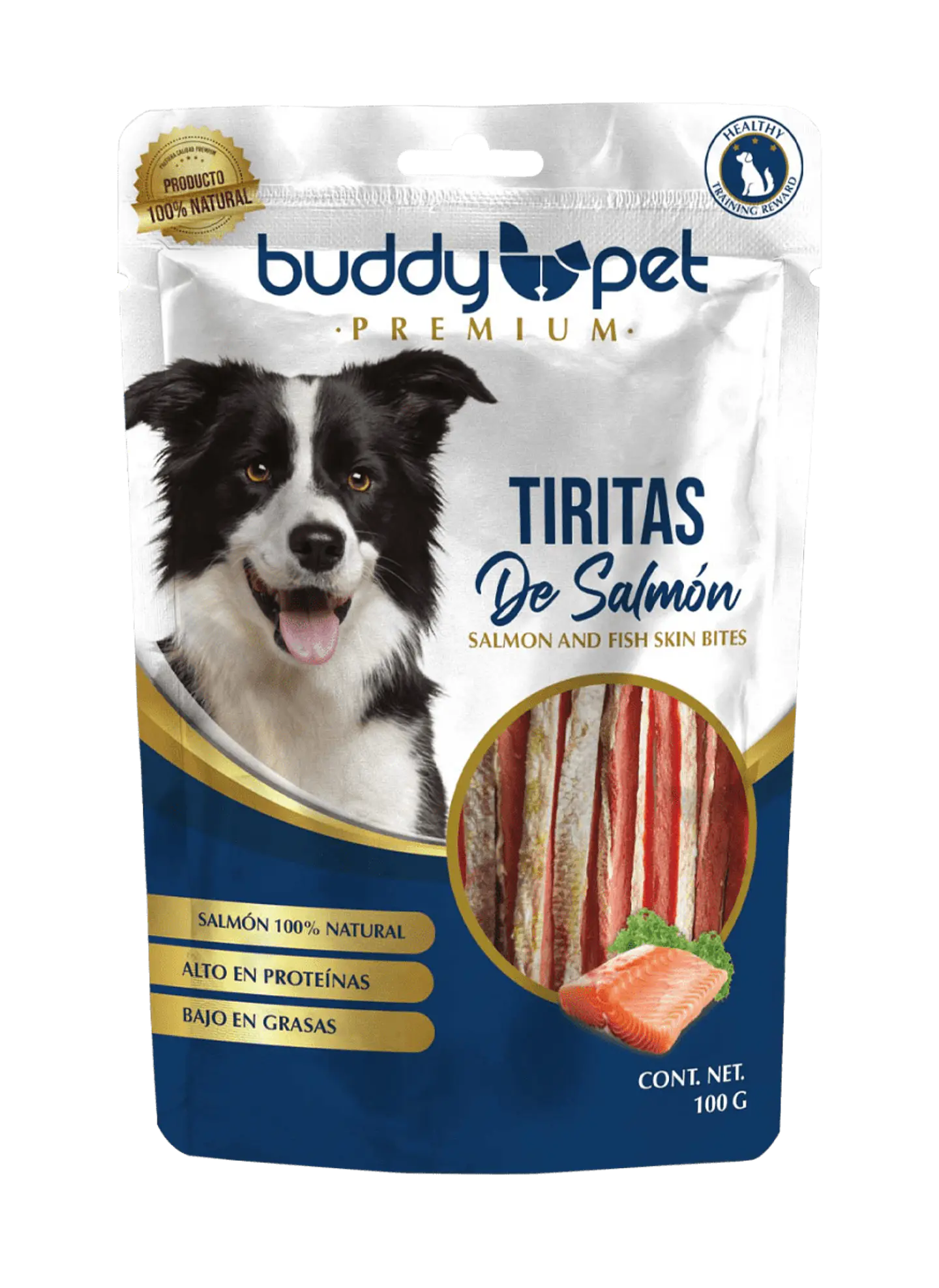 Snack Buddy Pet Tiritas de Salmón 1
