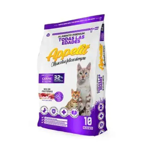 APPETIT GATO 10KG TODAS LAS ETAPAS 