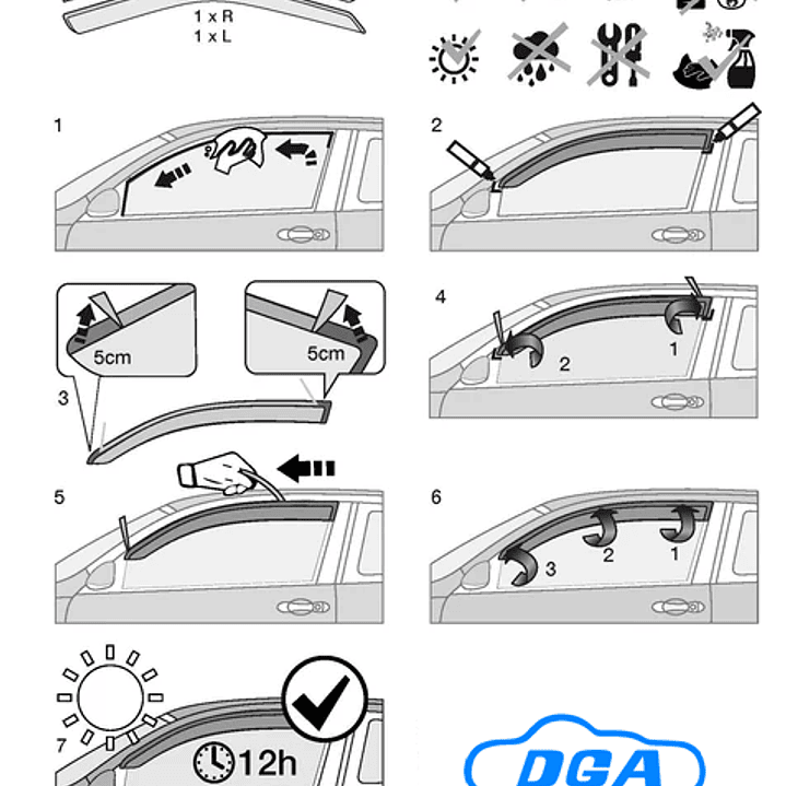 CHUVENTOS DACIA JOGGER 2021-> 5 PORTAS (Jogo Dianteiro) 3