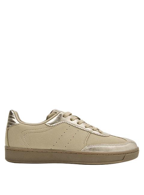 Zapatilla Cuero Mujer