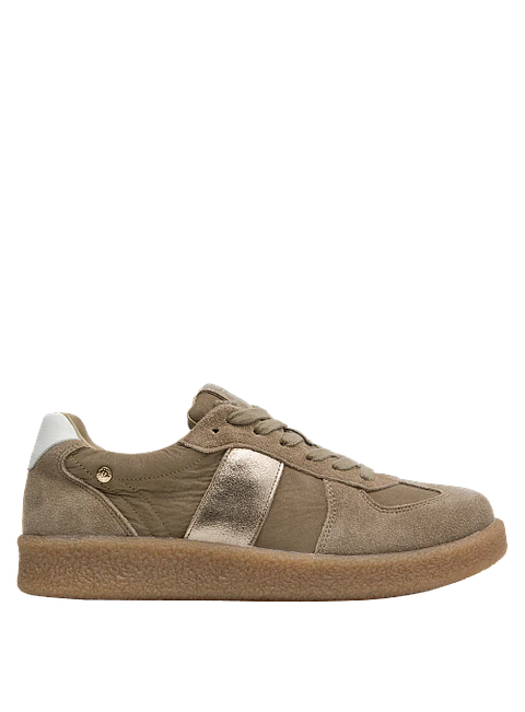 Zapatilla Cuero Mujer