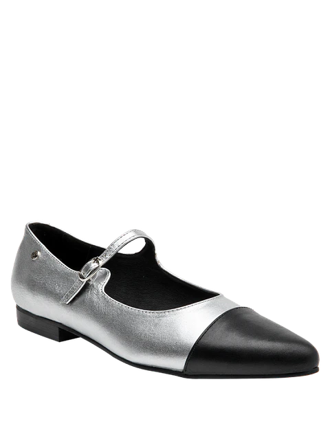 Ballerina Cuero Mujer