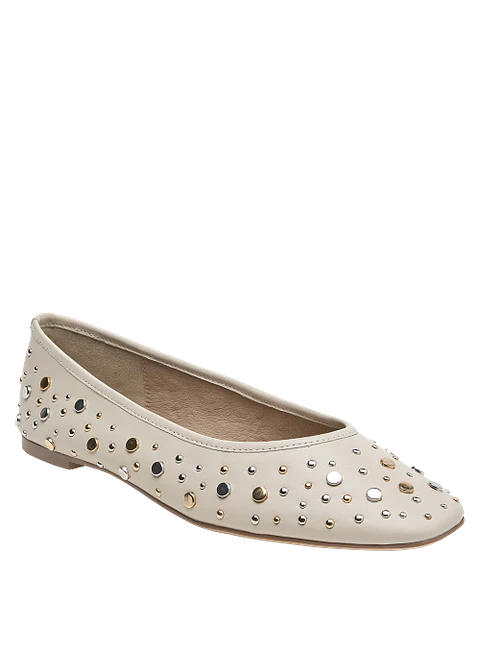 Ballerina Cuero Mujer
