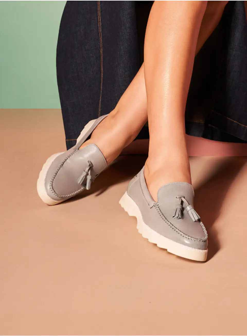 Mocasín Cuero Mujer 2