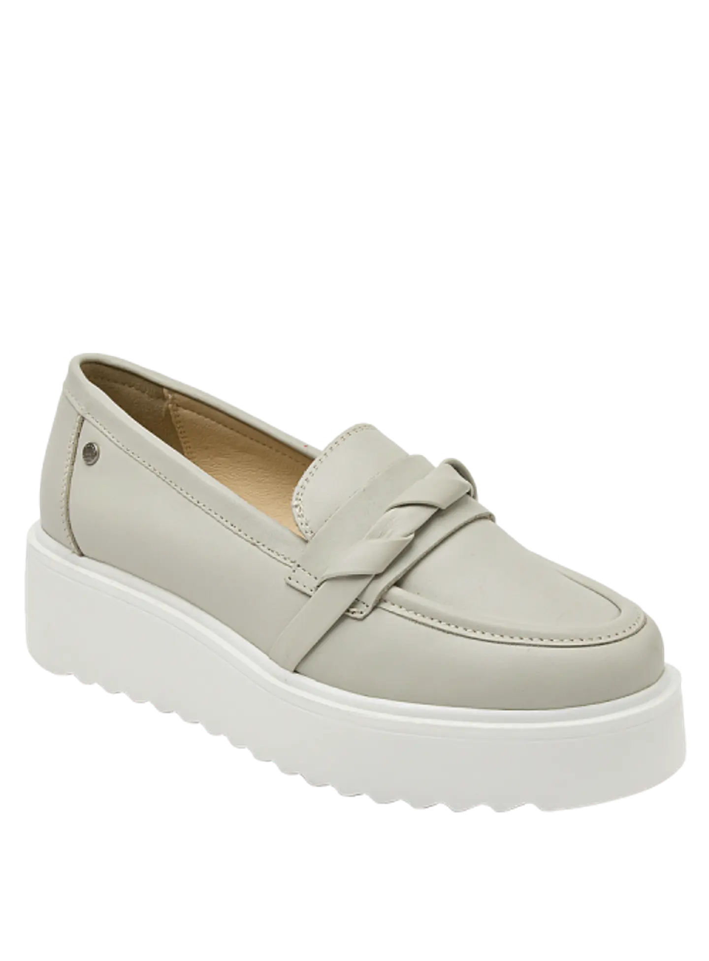 Mocasín Chunky Cuero Mujer 2