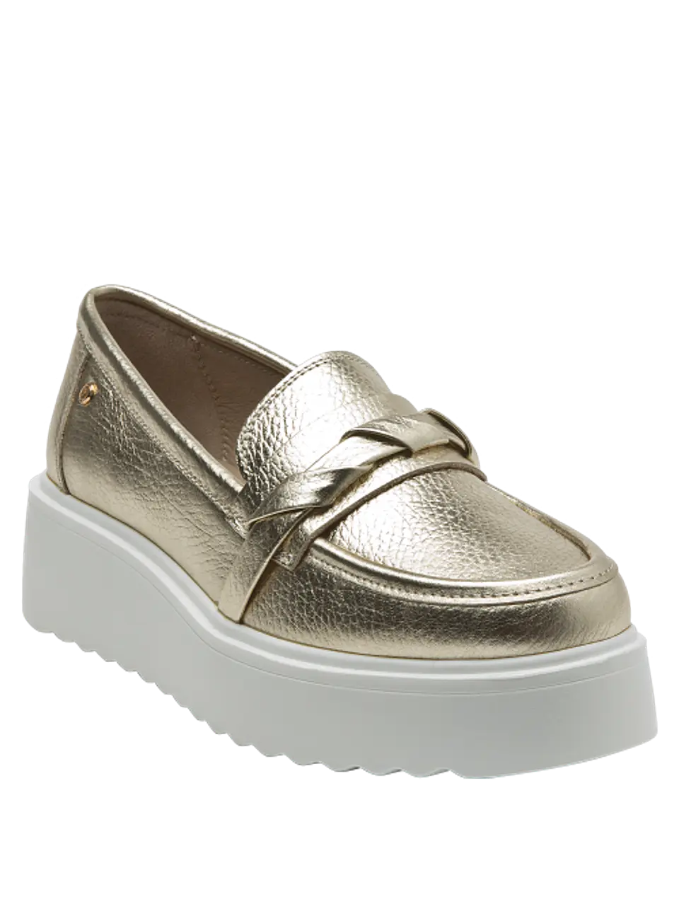 Mocasín Chunky Cuero Mujer 1