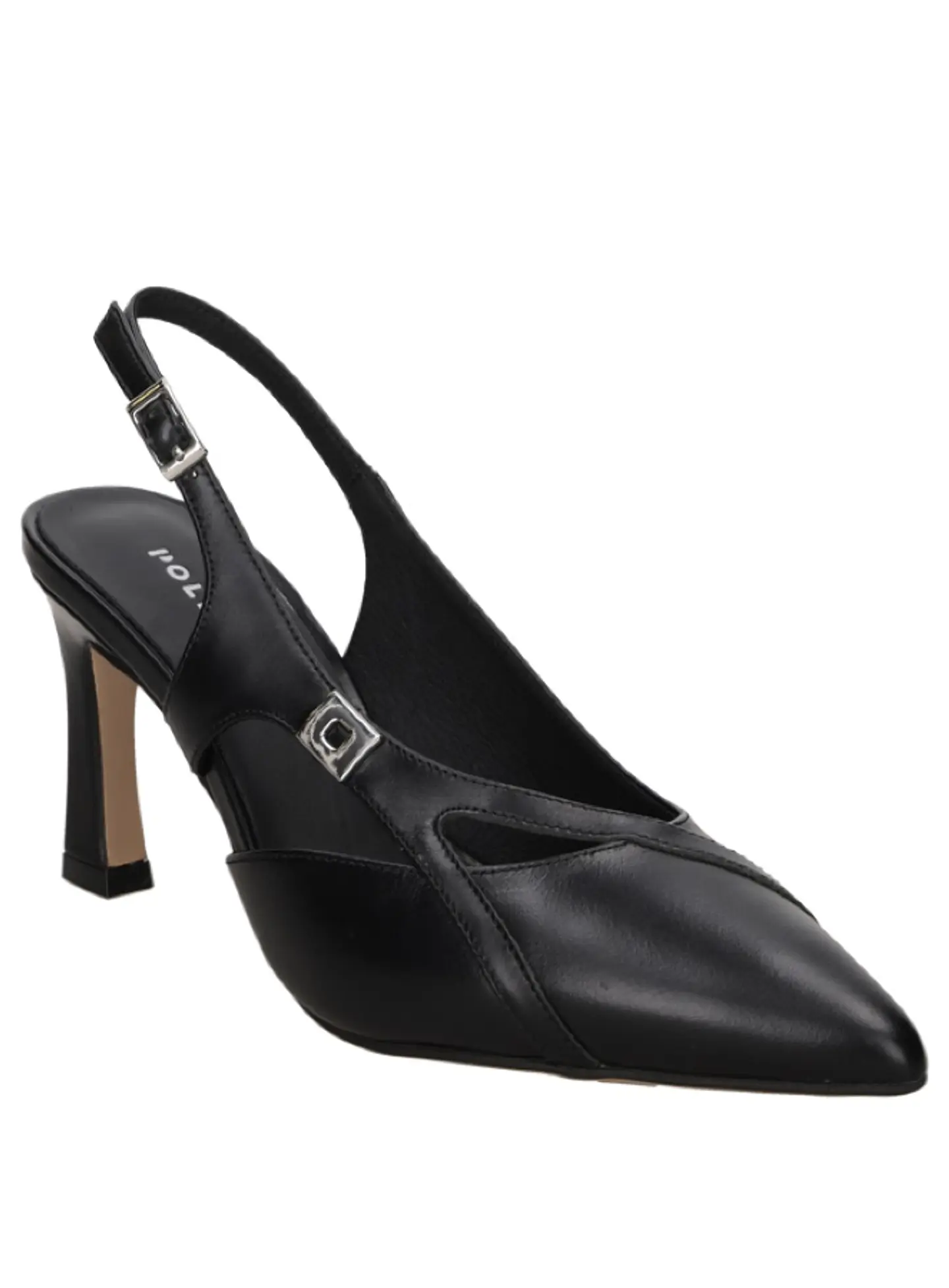 Zapato Cuero Mujer Negro 1