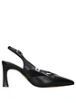 Zapato Cuero Mujer Negro - Miniatura 2