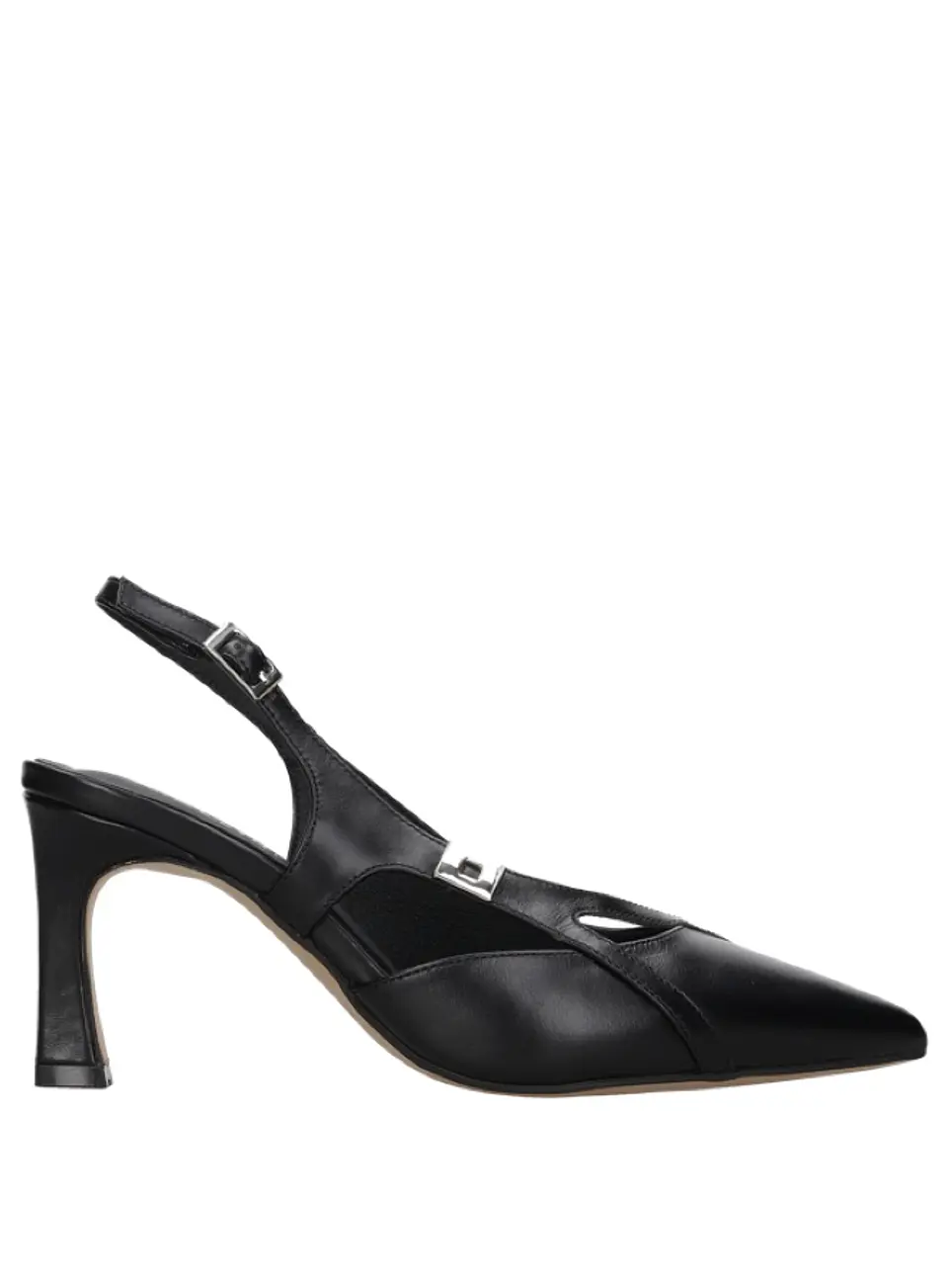 Zapato Cuero Mujer Negro 2