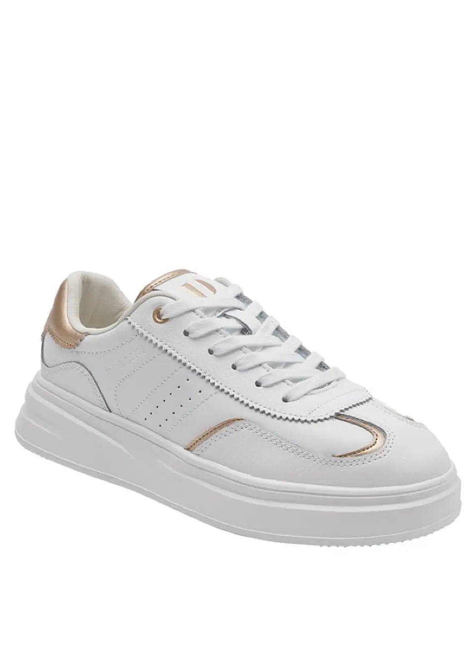 Zapatilla Cuero Mujer Blanco 1