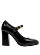 Zapato Cuero Mary Jane Negro - Miniatura 2